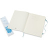 Блокнот MOLESKINE Classic Pocket, нелинованный, голубой QP012B35